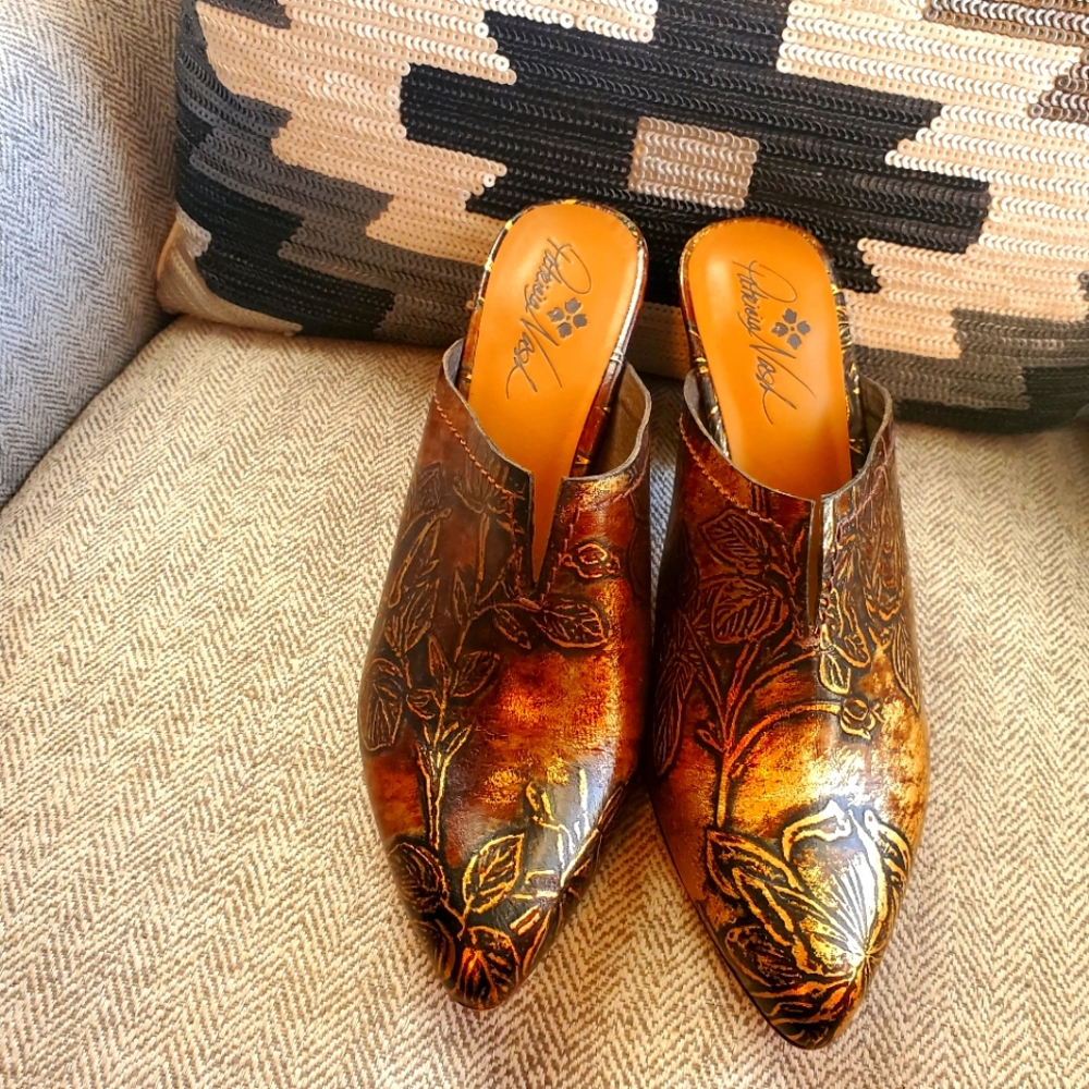 Patricia Nash Heeled Mules